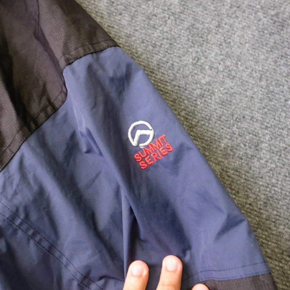 North‎ Face Summit Series Ski Jacket Mens XL Blue Gore-Tex Hooded Waterproof
